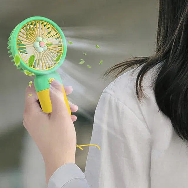 Portable Mini Handheld Fan β USB Rechargeable Ultra Quiet Little Flower Fan