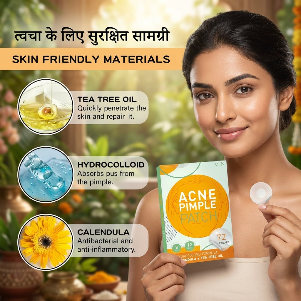 Acne Clearing Pimple Patches (Pack of 2) | 144 Hydrocolloid Acne Spot Patches for All Skin Types