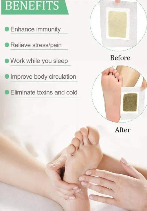 Detox Foot Patch – Buy 1 Get 1 Free | Pack of 20 Patches